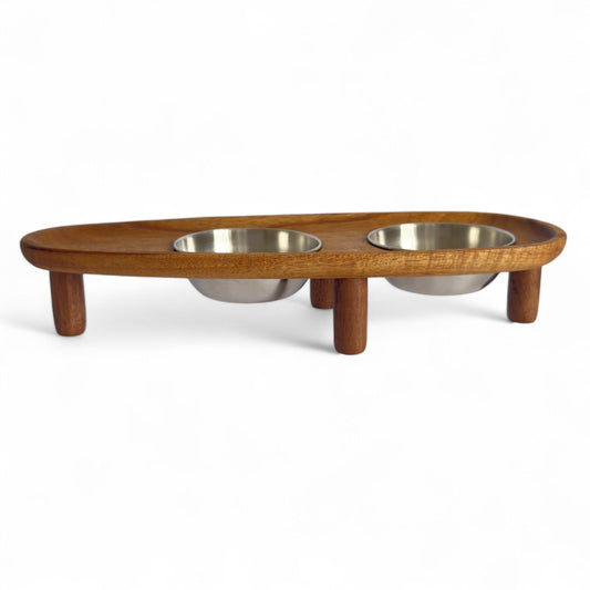 Raised Cat Bowls antibacterial non-spill