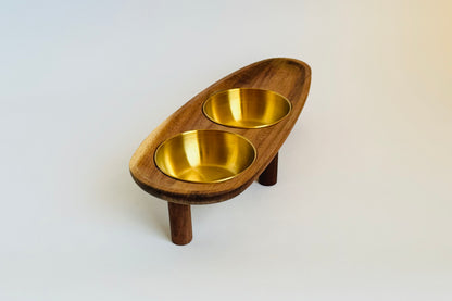 Raised Cat Bowls antibacterial non-spill